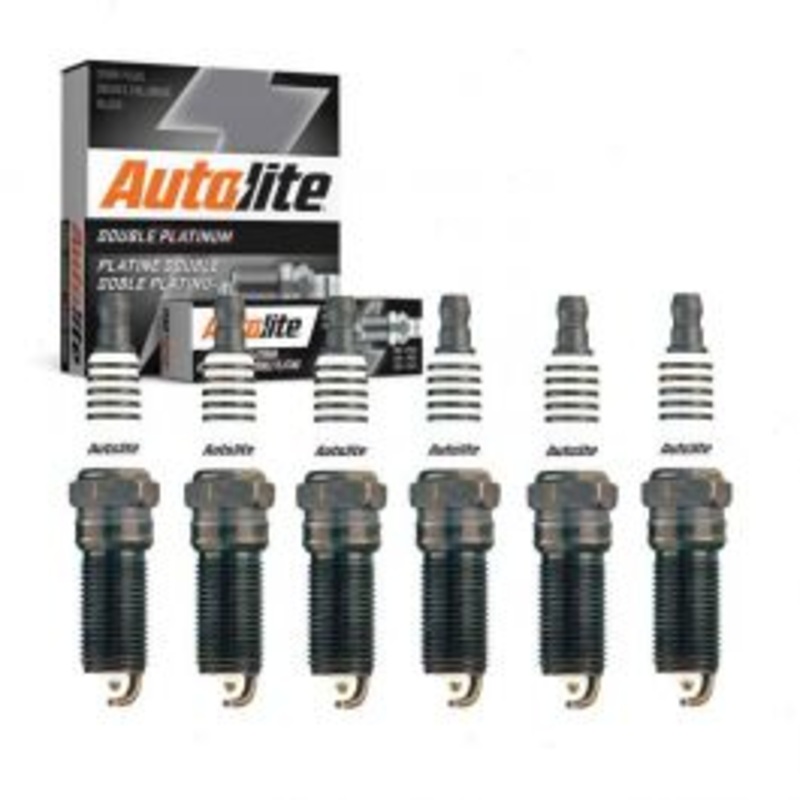 6 pc Autolite Double Platinum Spark Plug for 2008-2012 Ford Taurus