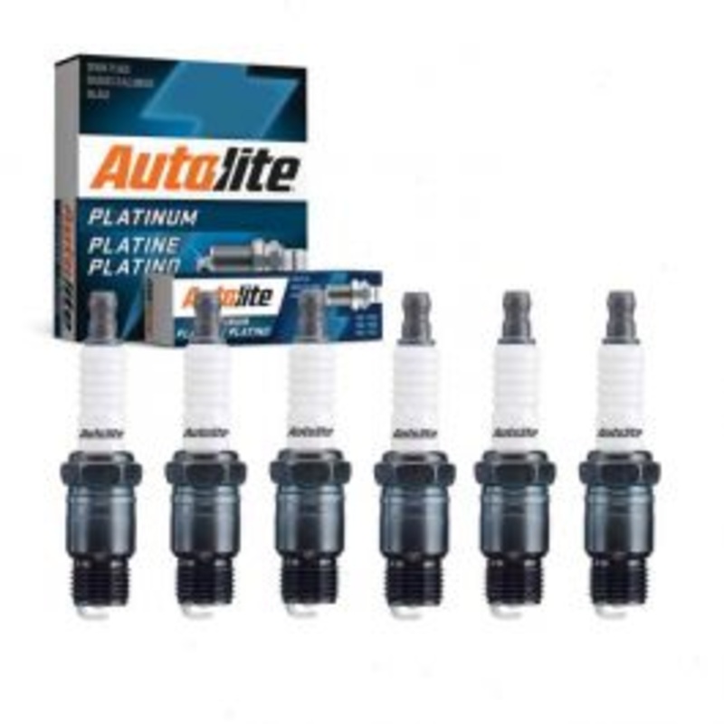 6 pc Autolite Platinum Spark Plug for 1975-1982 Chevrolet K20 Suburban 4.8L