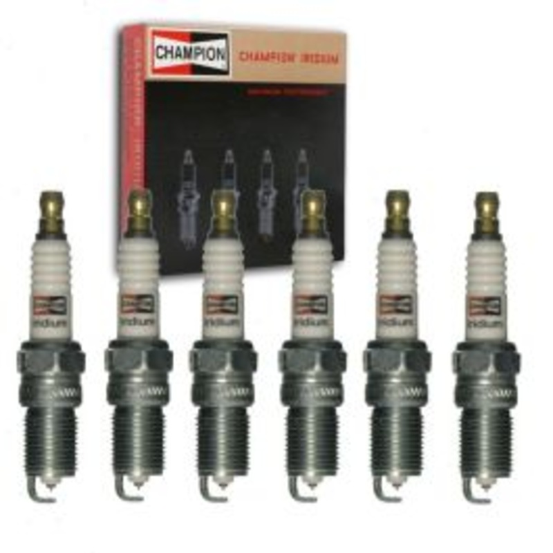 6 pc Champion Iridium Spark Plugs for 1997-1998 Oldsmobile Regency 3.8L V6