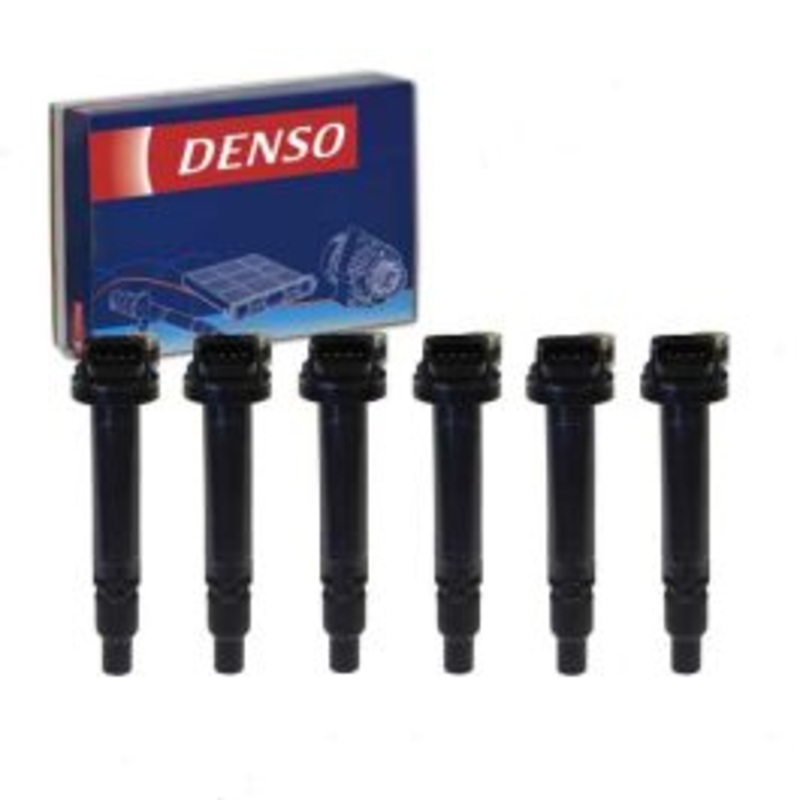 6 pc DENSO Direct Ignition Coils for 2010-2014 Toyota FJ Cruiser 4.0L V6