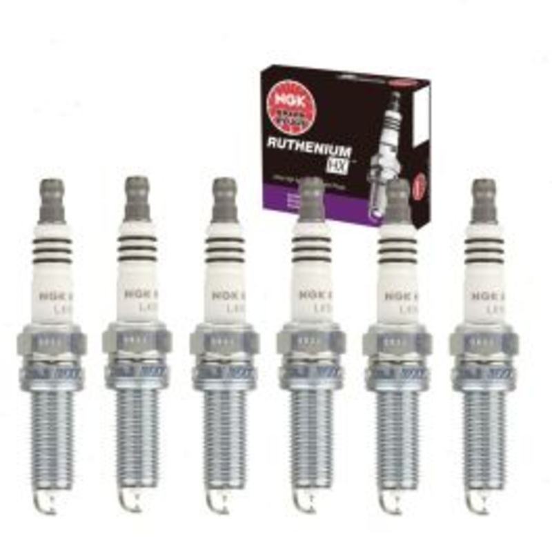 6 pc NGK Ruthenium HX Spark Plugs for 2009-2011 Kia Borrego 3.8L V6