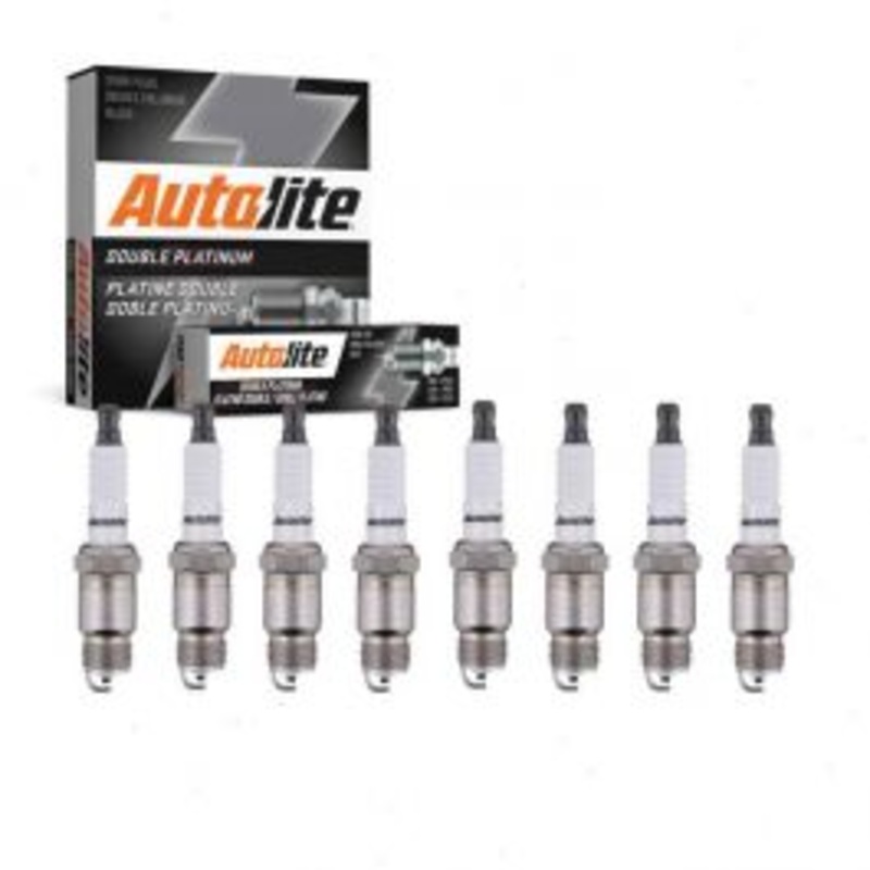 8 pc Autolite Double Platinum Spark Plug for 1979 GMC P1500 7.4L V8