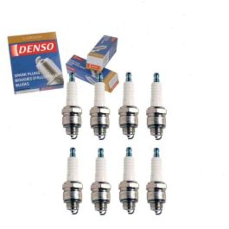 8 pc DENSO Standard U-Groove Spark Plugs for 1968 Chevrolet K10 Pickup 5.0L V8