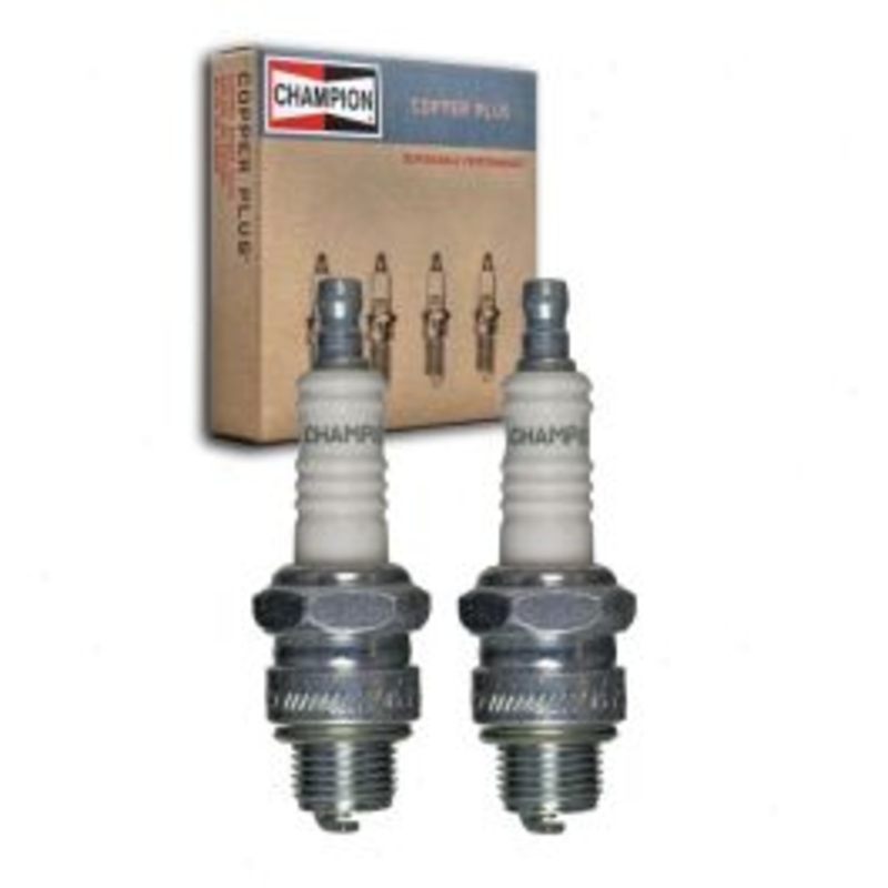 2 pc Champion Copper Plus Spark Plugs for 1953-1956 Marathon Corsaire 0.8L H2