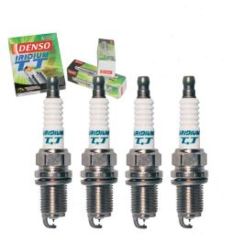 4 pc DENSO Iridium TT Spark Plugs for 1993-2002 Mitsubishi Mirage 1.5L 1.8L L4