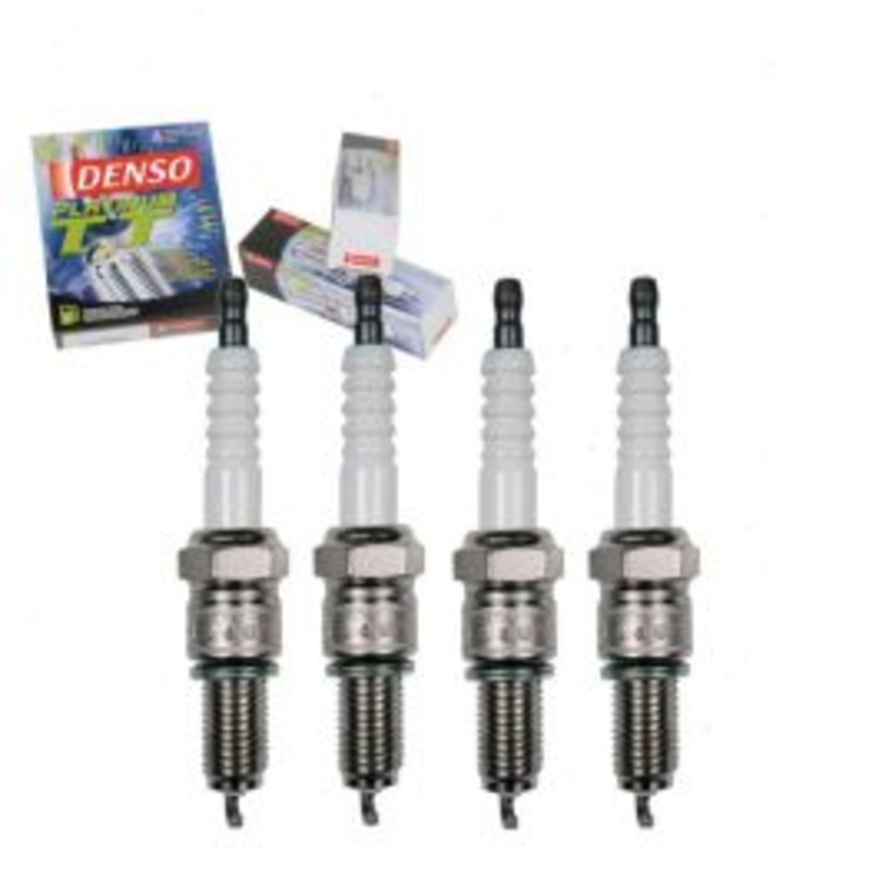 4 pc DENSO Platinum TT Spark Plugs for 1987 Volkswagen Fox 1.8L L4