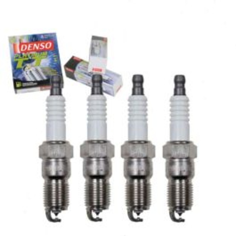 4 pc DENSO Platinum TT Spark Plugs for 1991-1999 Mercury Tracer 1.9L 2.0L L4