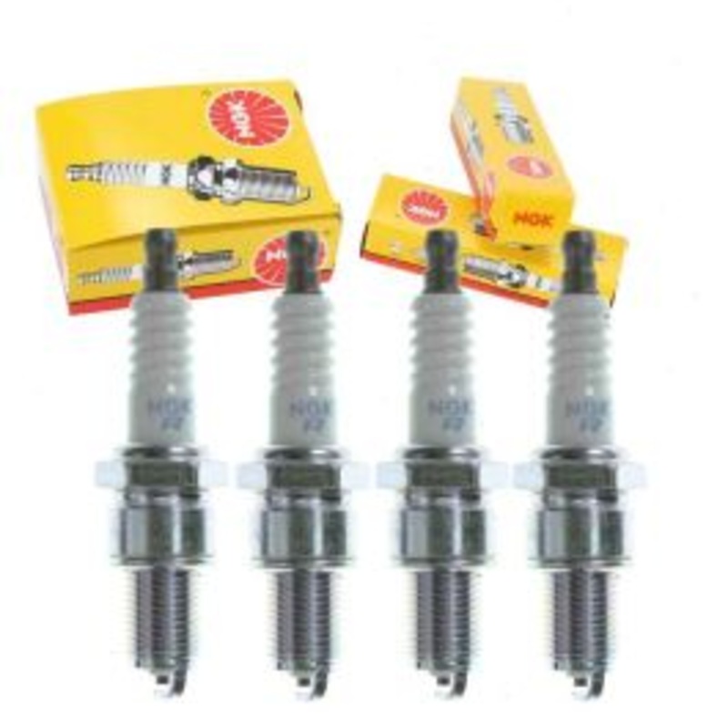 4 pc NGK Standard Spark Plugs for 1986-1989 Honda Accord 2.0L L4