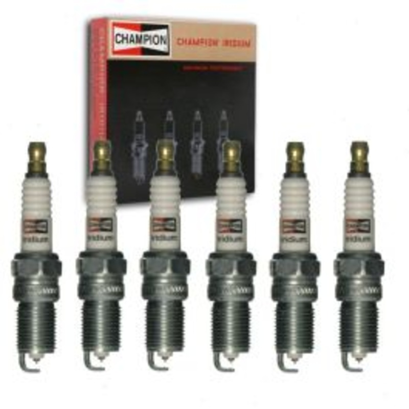 6 pc Champion Iridium Spark Plugs for 1992-2004 Oldsmobile Silhouette 3.4L 3.8L V6