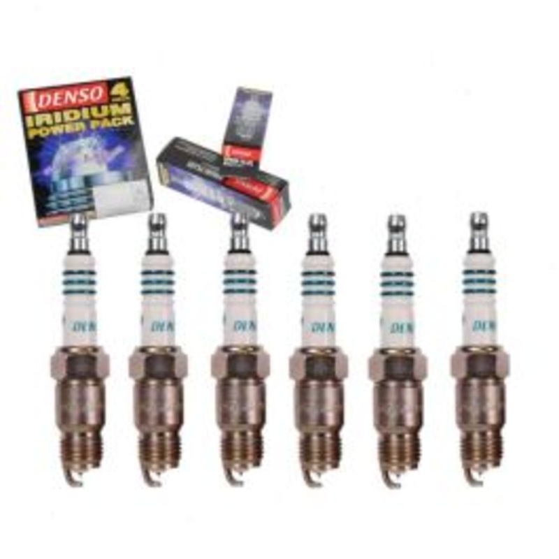 6 pc DENSO Iridium Power Spark Plugs for 1975-1978 GMC K25 Suburban 4.8L L6
