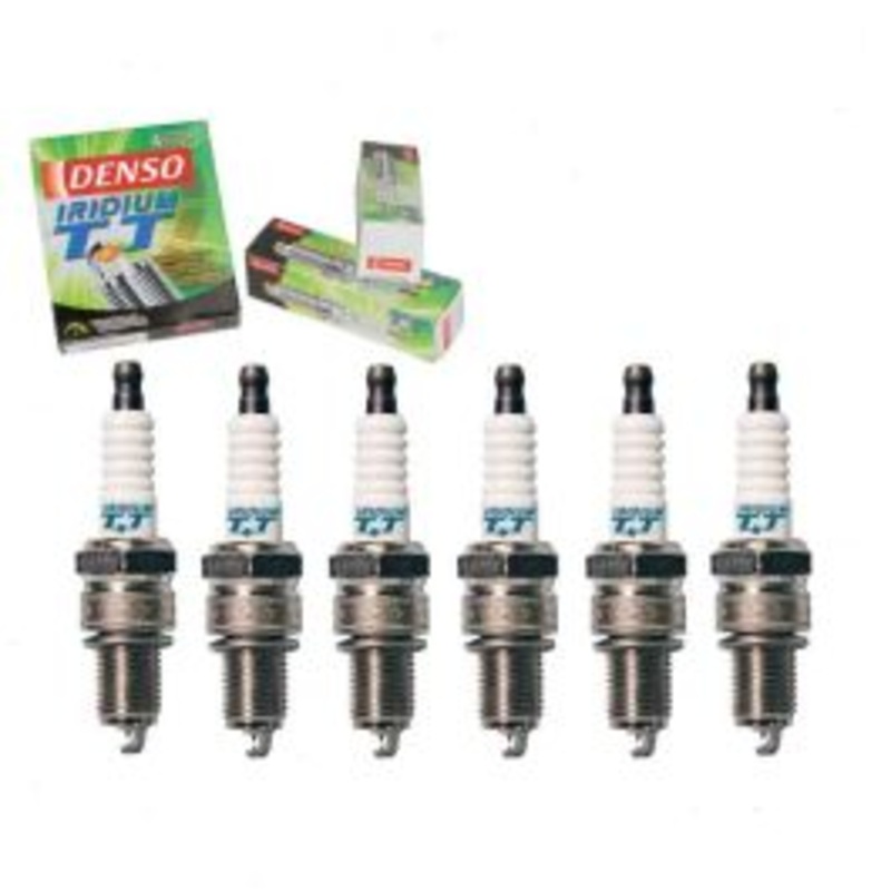 6 pc DENSO Iridium TT Spark Plugs for 1964-1968 American Motors American 3.3L 3.8L L6