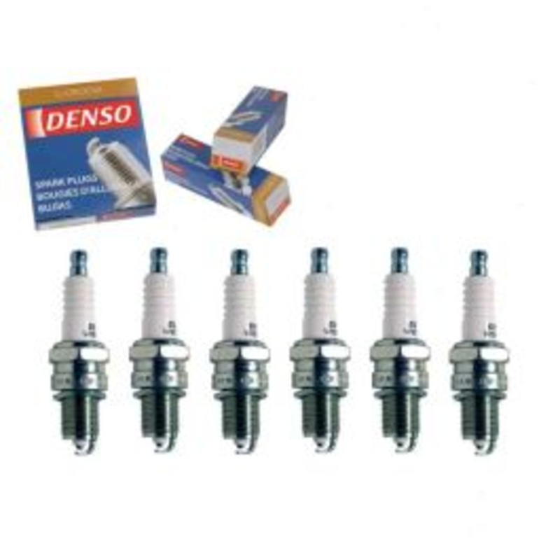6 pc DENSO Standard U-Groove Spark Plugs for 1961-1966 Chevrolet Suburban 3.8L 4.1L L6