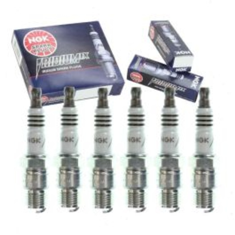 6 pc NGK Iridium IX Spark Plugs for 1975-1978 GMC P35 4.8L L6
