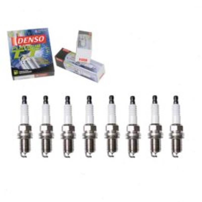 8 pc DENSO Platinum TT Spark Plugs for 2004-2009 Jaguar XJR 4.2L V8