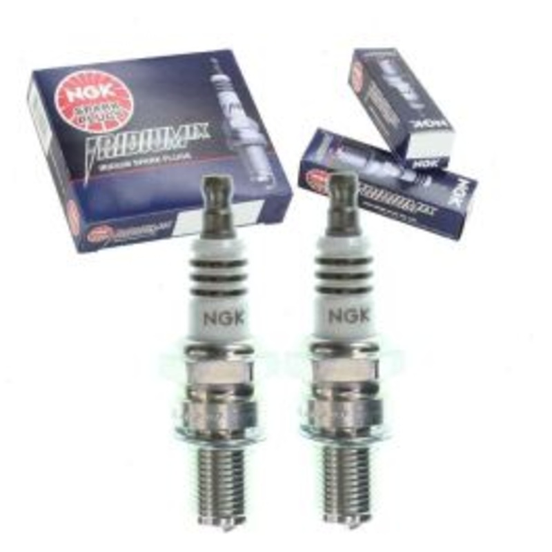 2 pc NGK Iridium IX 3520 BR8ECMIX Spark Plugs