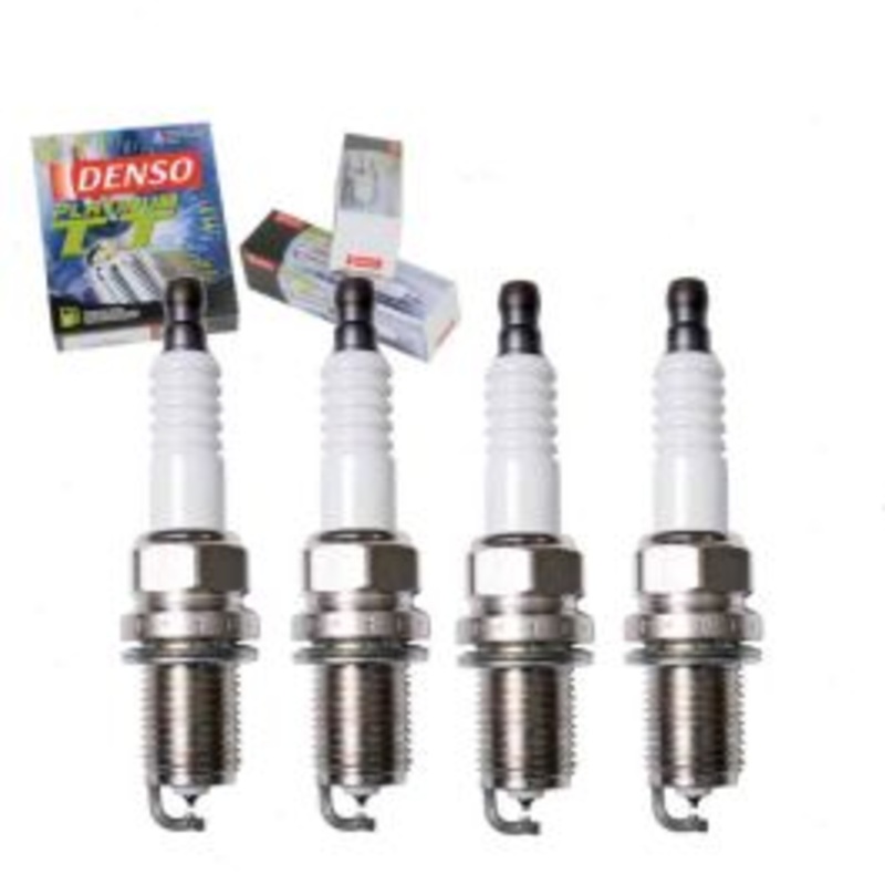 4 pc DENSO Platinum TT Spark Plugs for 1990-1996 Honda Prelude 2.0L 2.1L 2.2L L4