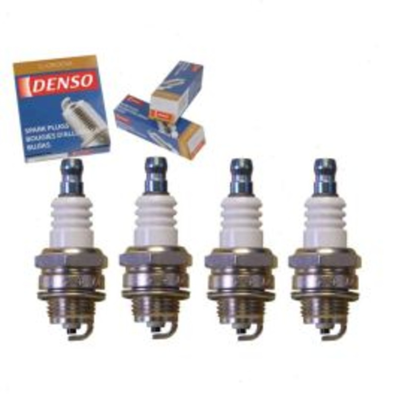 4 pc DENSO Standard U-Groove 6043 W22MPR-U Spark Plugs