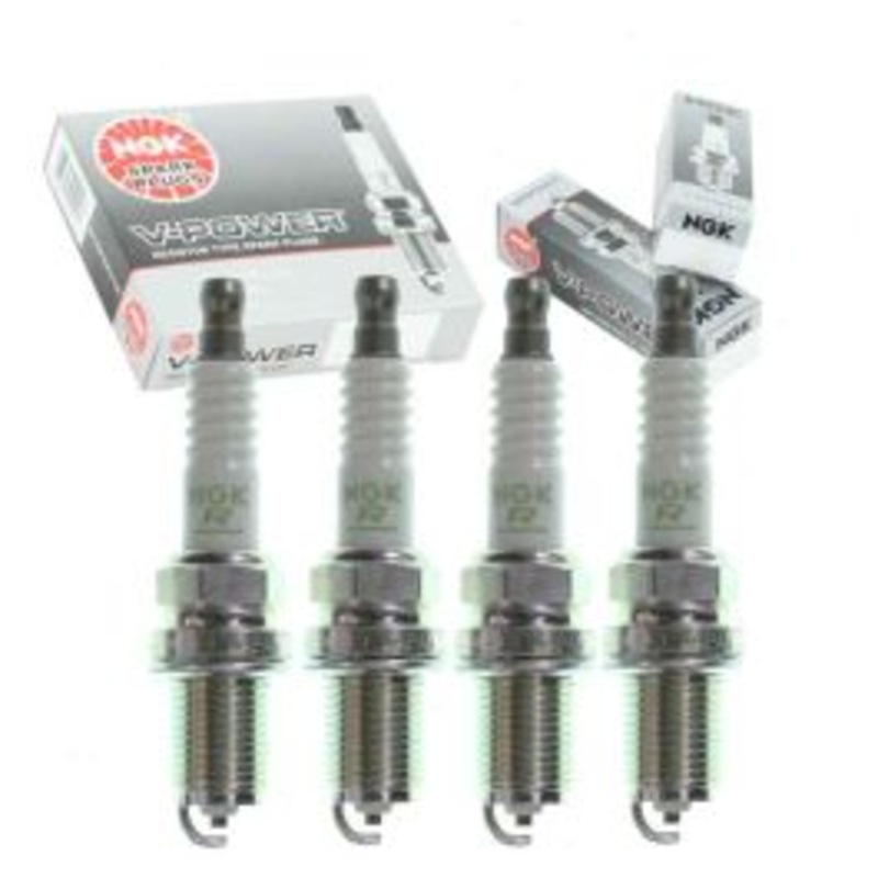 4 pc NGK V-Power Spark Plugs for 2005-2010 Scion tC 2.4L L4