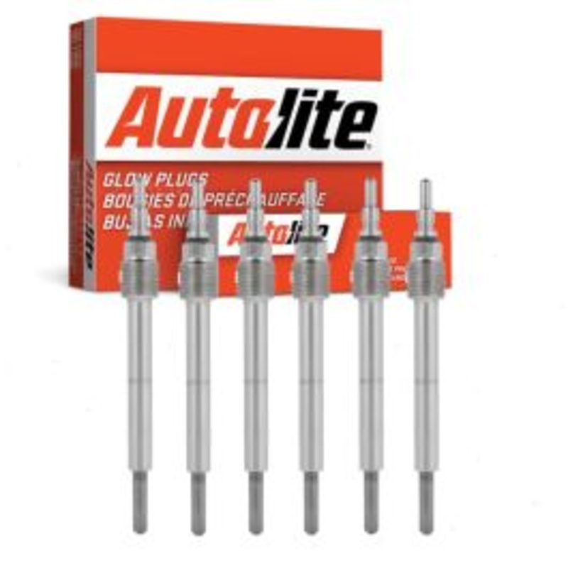 6 pc Autolite 1117 Diesel Glow Plugs