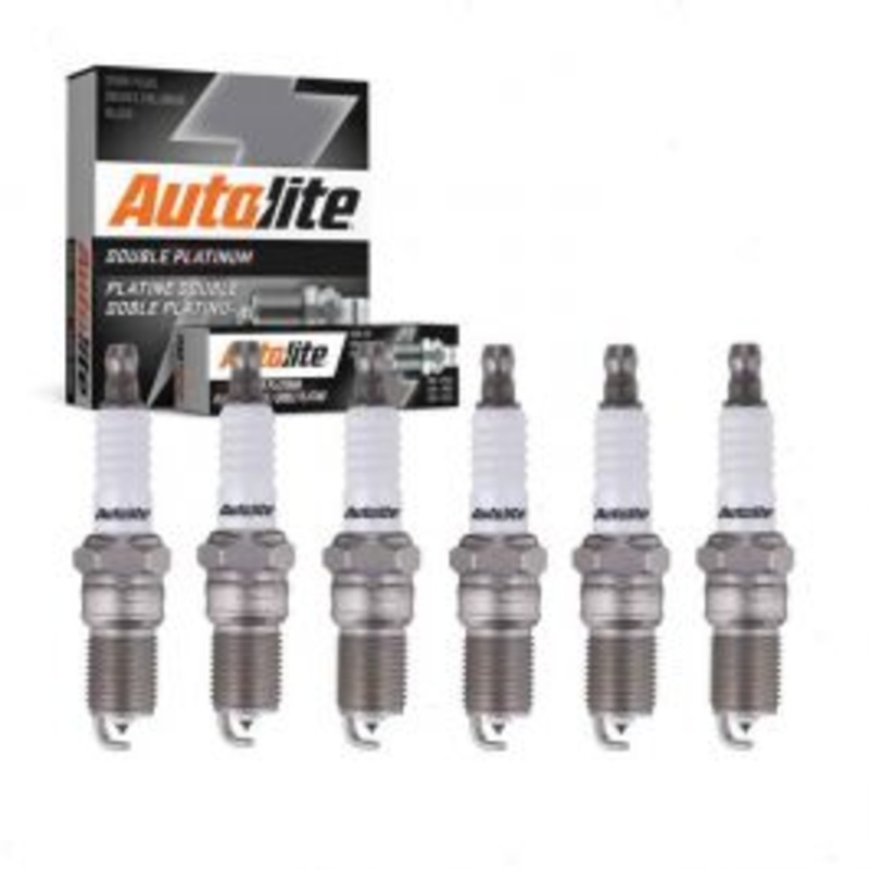 6 pc Autolite Double Platinum Spark Plug for 2005-2007 Saturn Relay 3.5L