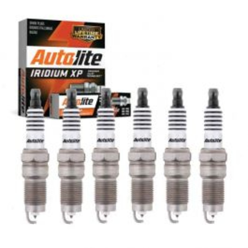 6 pc Autolite Iridium XP Spark Plug for 1988-1995 Mercury Sable 3.8L V6