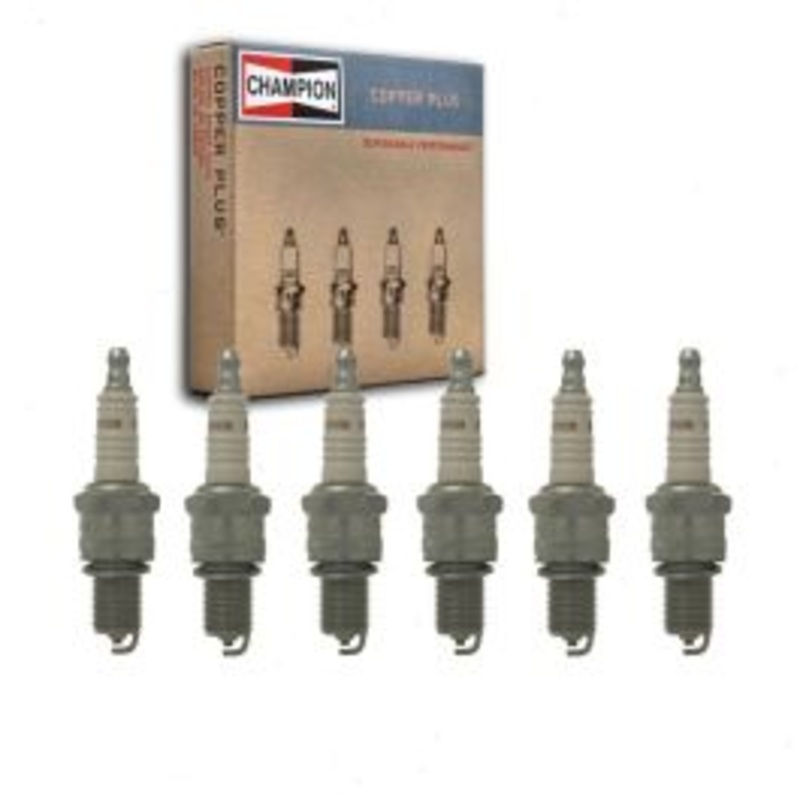 6 pc Champion Copper Plus 954C RN57YCC Spark Plugs