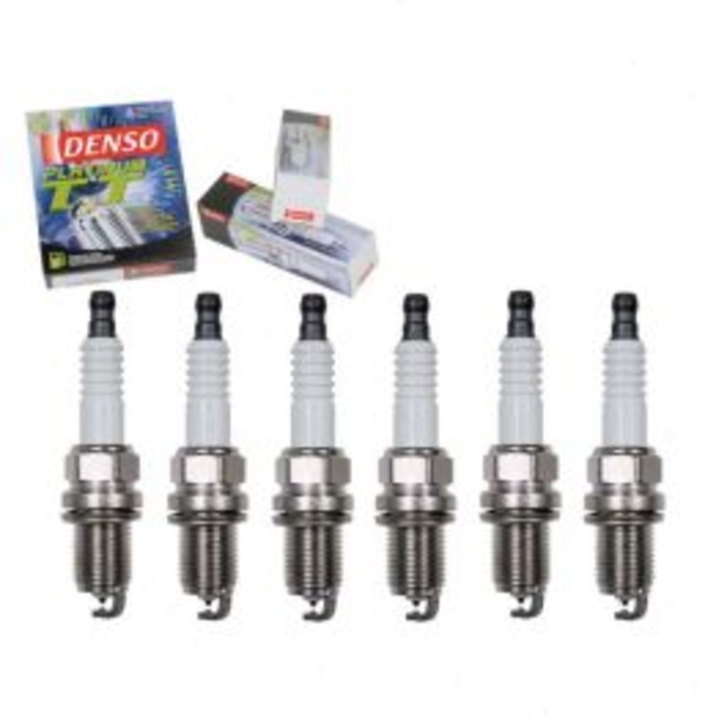 6 pc DENSO Platinum TT Spark Plugs for 1992-1995 Volkswagen Corrado 2.8L V6