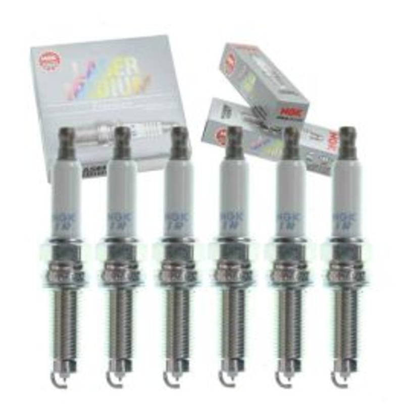 6 pc NGK Laser Iridium Spark Plugs for 2009-2010 Volkswagen Passat CC 3.6L V6