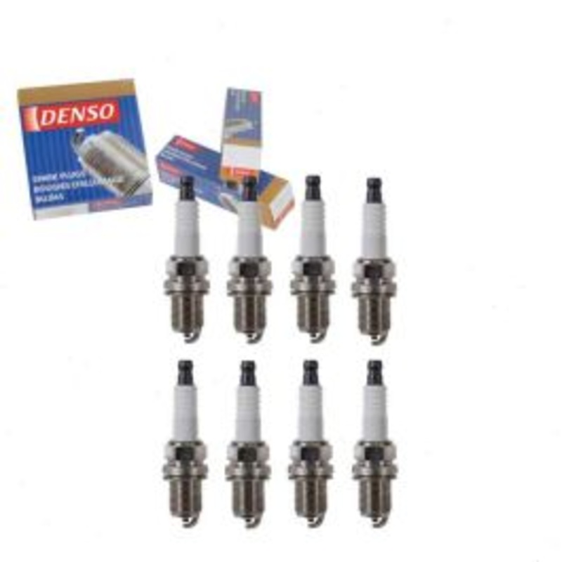 8 pc DENSO Standard Spark Plugs for 2003-2004 Jaguar XK8 4.2L V8