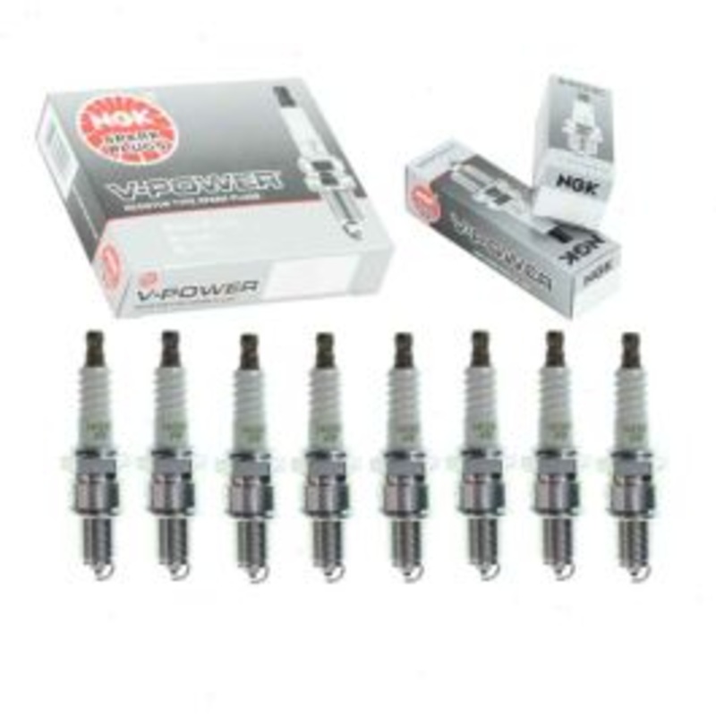 8 pc NGK V-Power Spark Plugs for 1981-1985 Mercedes-Benz 380SL 3.8L V8