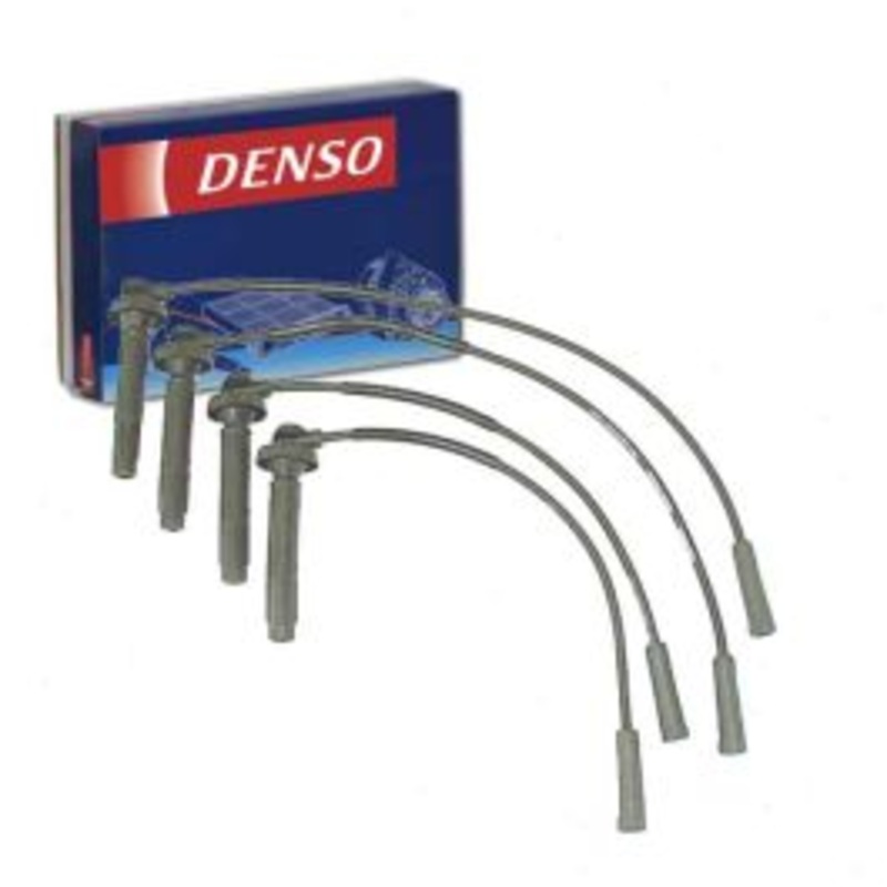DENSO Spark Plug Wire Set for 2000-2004 Subaru Outback 2.5L H4