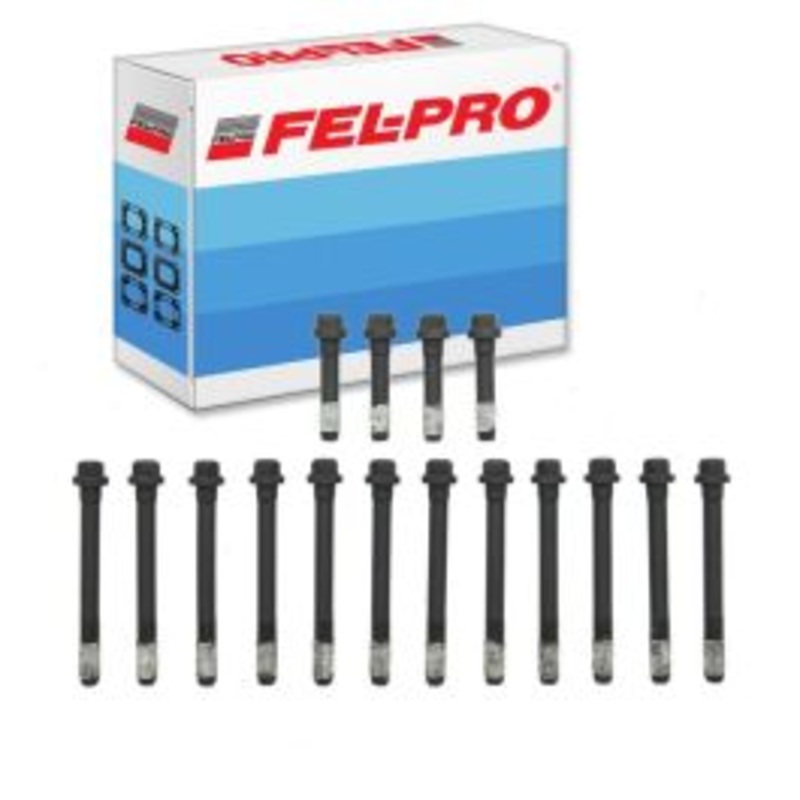 Fel-Pro Engine Cylinder Head Bolt Set for 1991-2000 GMC K2500 7.4L V8