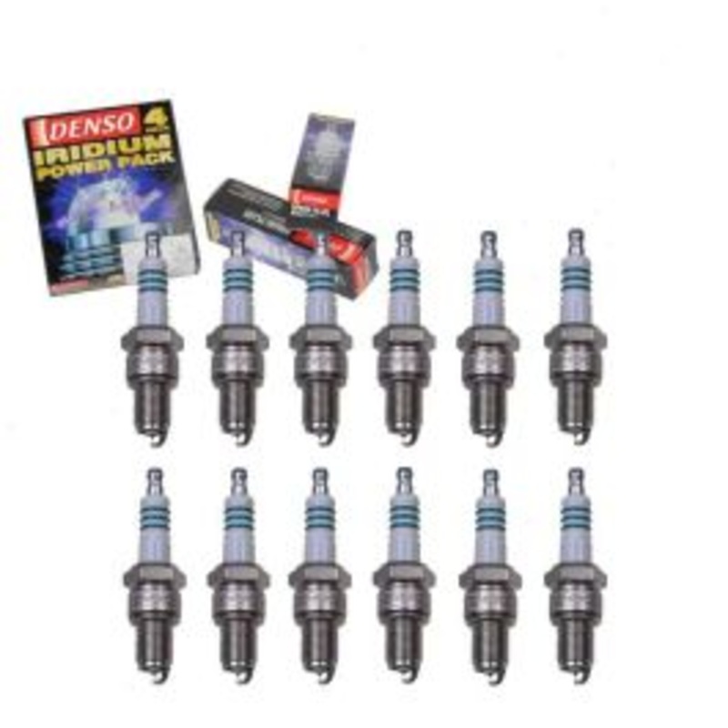 12 pc DENSO Iridium Power Spark Plugs for 1975 Ferrari 365 GT4 4.4L H12
