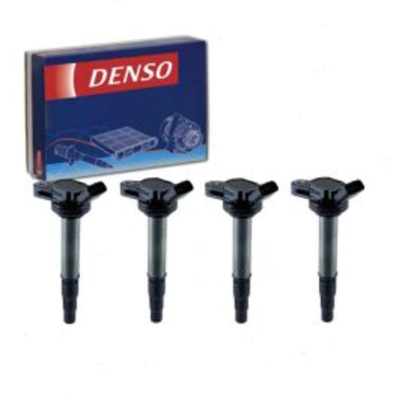 4 pc DENSO Direct Ignition Coils for 2010-2015 Toyota Prius 1.8L L4