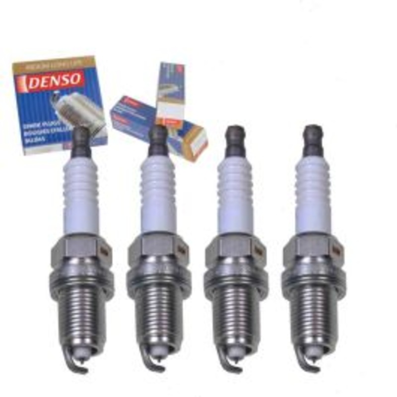 4 pc DENSO Iridium Long Life Spark Plugs for 2001-2004 Toyota Tacoma 2.4L 2.7L L4