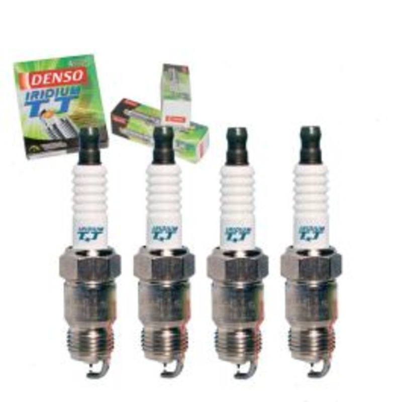 4 pc DENSO Iridium TT Spark Plugs for 1984-1985 Chevrolet Citation II 2.5L L4