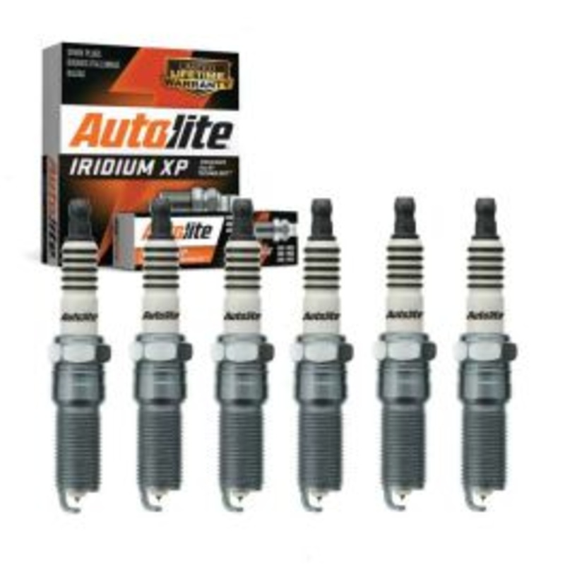 6 pc Autolite Iridium XP Spark Plug for 2014-2016 Chevrolet Impala Limited