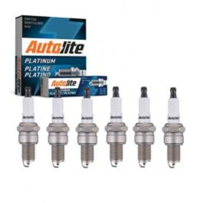 6 pc Autolite Platinum Spark Plug for 1960-1987 Toyota Land Cruiser 4.2L L6