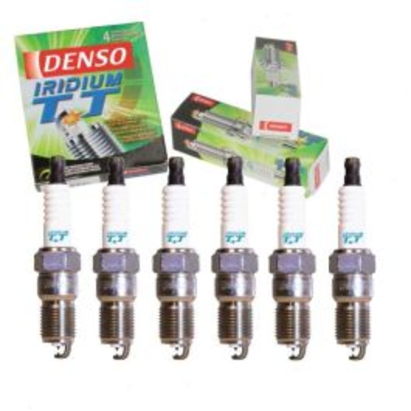 6 pc DENSO Iridium TT Spark Plugs for 1998-2002 Ford E-250 Econoline