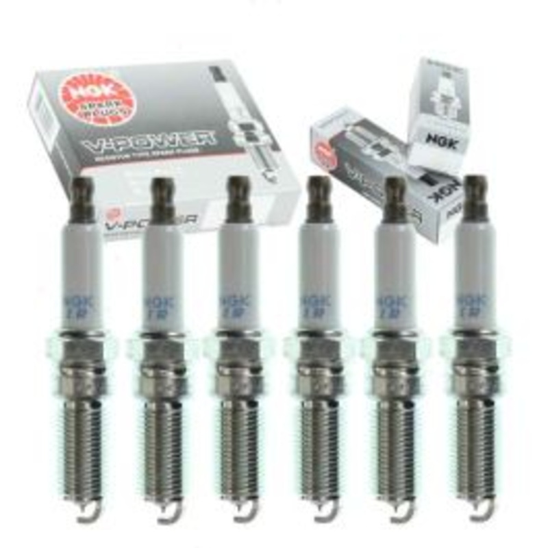 6 pc NGK V-Power Spark Plugs for 2001-2010 Dodge Grand Caravan 3.3L 3.8L V6