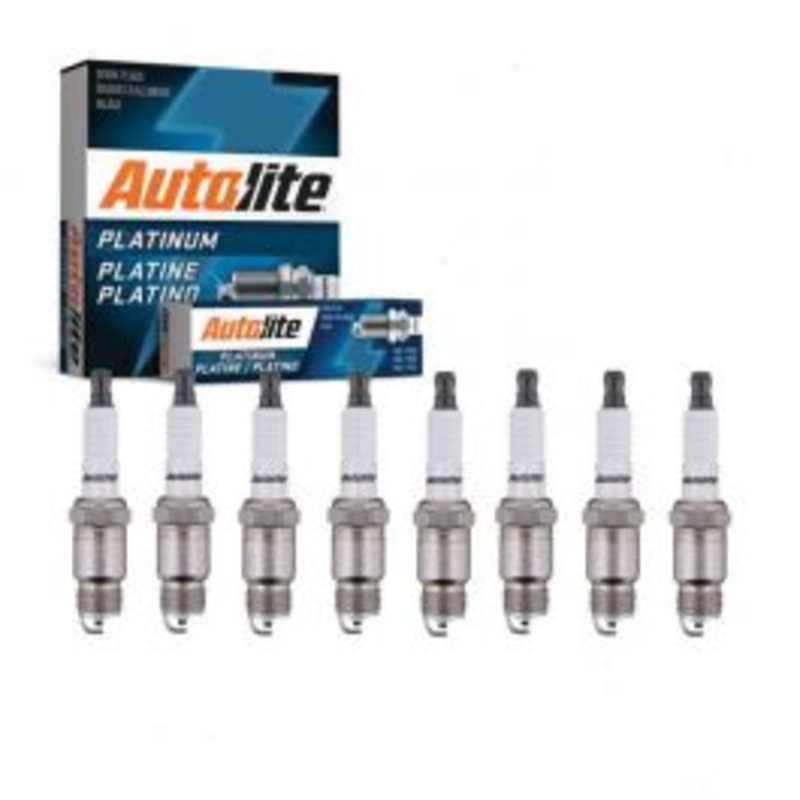 8 pc Autolite Platinum Spark Plug for 1972-1974 Stutz Blackhawk