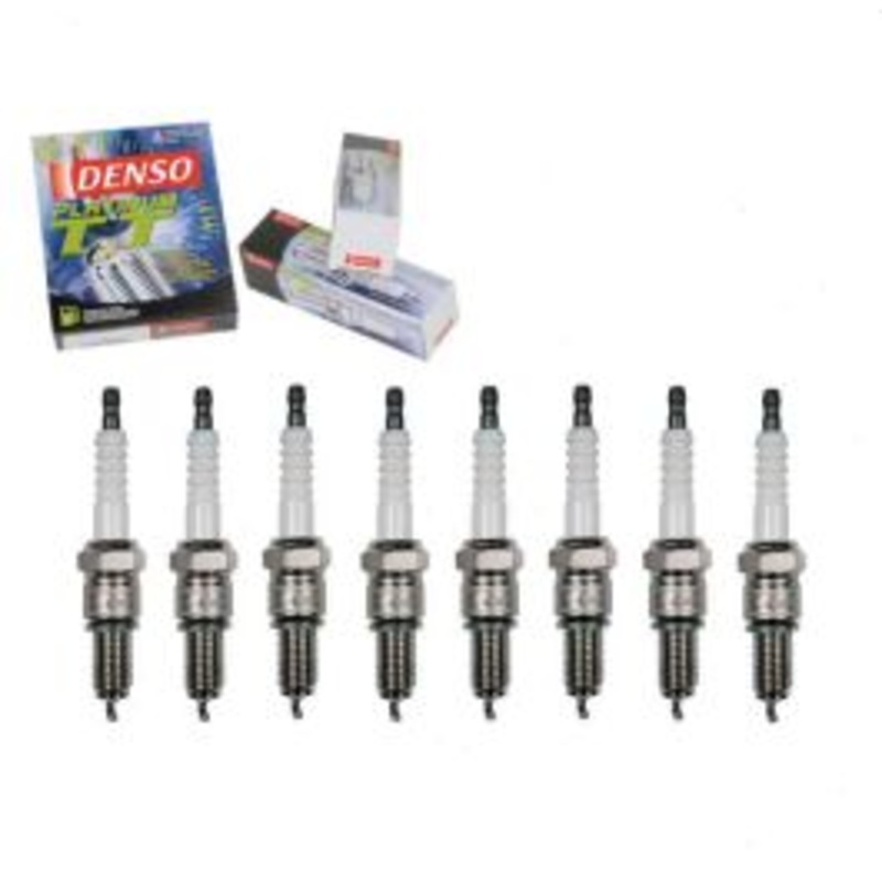 8 pc DENSO Platinum TT Spark Plugs for 1972-1973 Mercedes-Benz 300SEL 4.5L V8