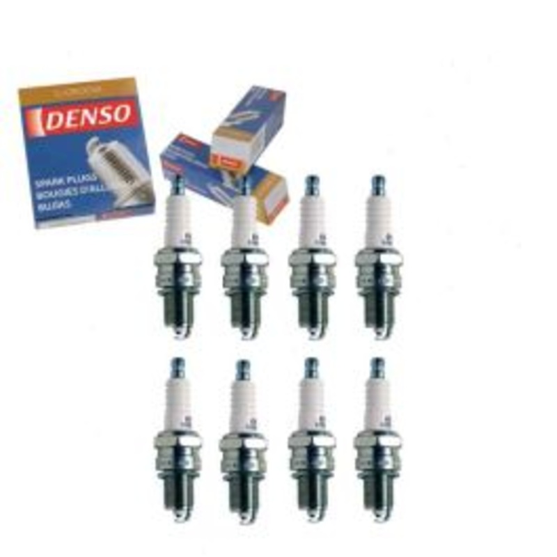 8 pc DENSO Standard U-Groove Spark Plugs for 1974-1984 Jeep J20 5.9L 6.6L V8