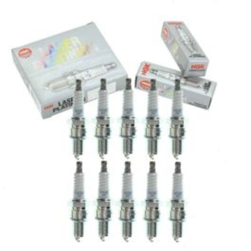 10 pc NGK Laser Platinum 3573 PGR5A-11 Spark Plugs
