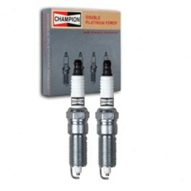 2 pc Champion Double Platinum 7440 RE14PLP5 Spark Plugs