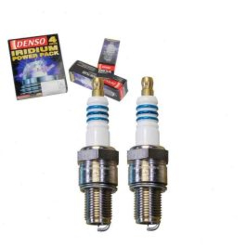 2 pc DENSO Iridium Power 5317 IW27 Spark Plugs