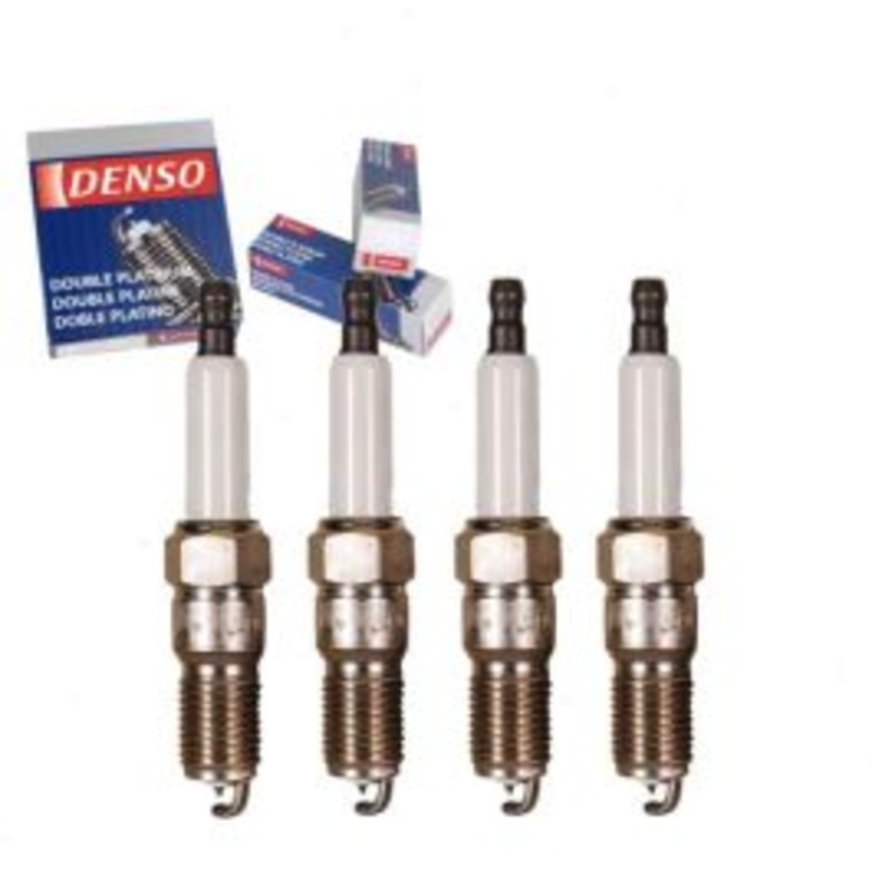 4 pc DENSO Double Platinum Spark Plugs for 1987-1989 Buick Skyhawk 2.0L L4