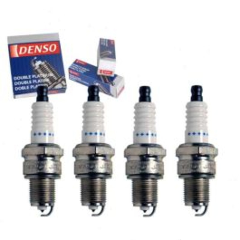4 pc DENSO Double Platinum Spark Plugs for 1992-1993 Eagle Summit 2.4L L4