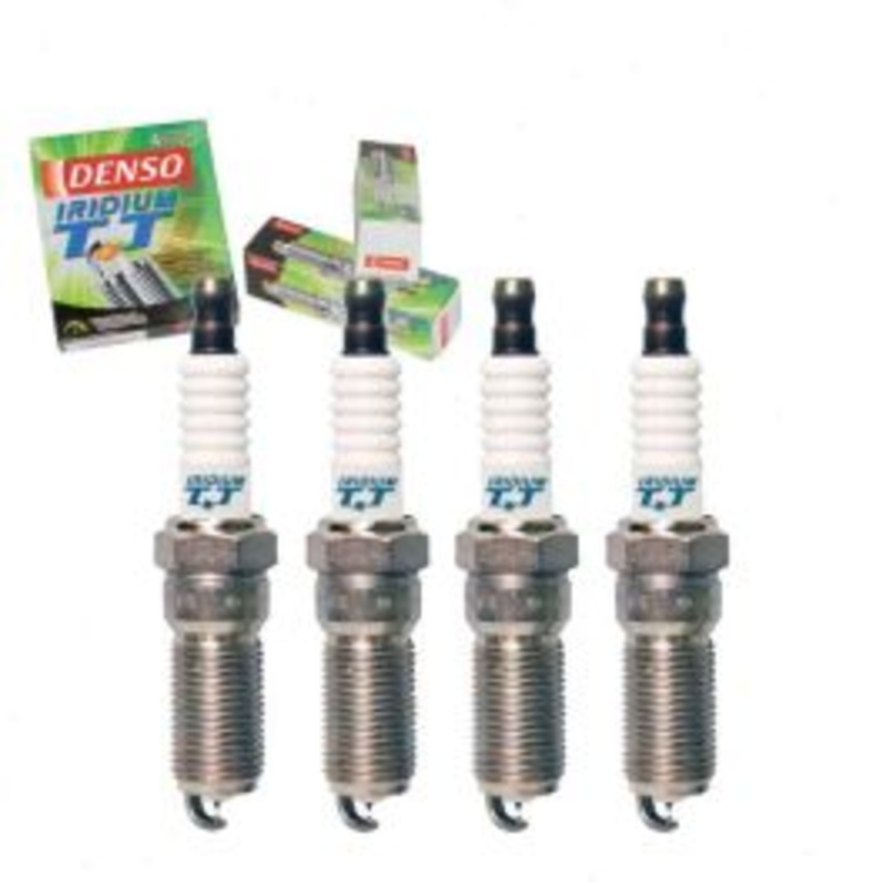 4 pc DENSO Iridium TT Spark Plugs for 2004 Saturn L300 2.2L L4