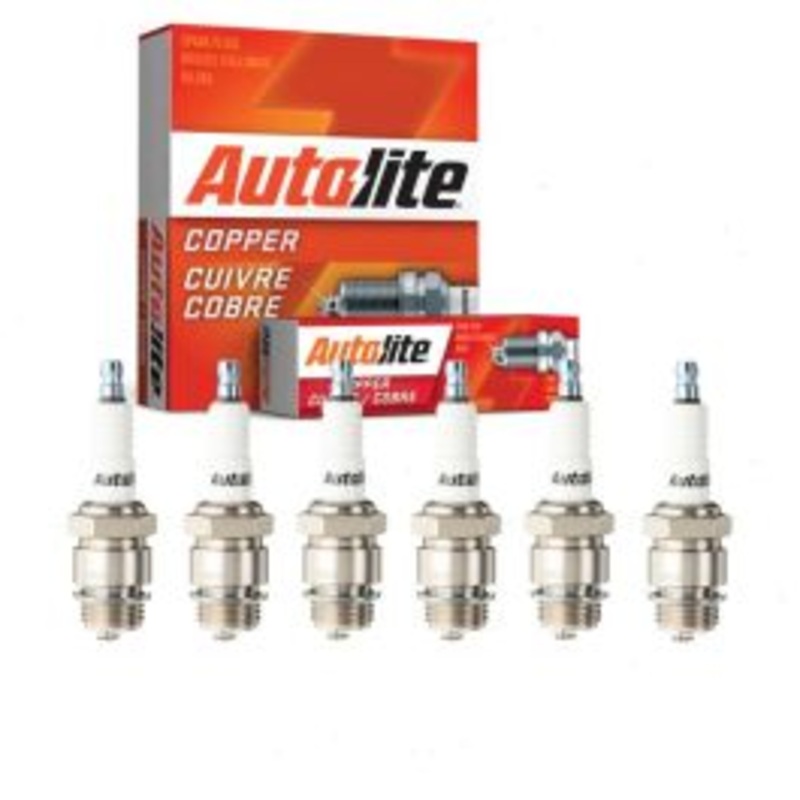 6 pc Autolite Copper Core Spark Plugs for 1930-1931 DeSoto Model CK